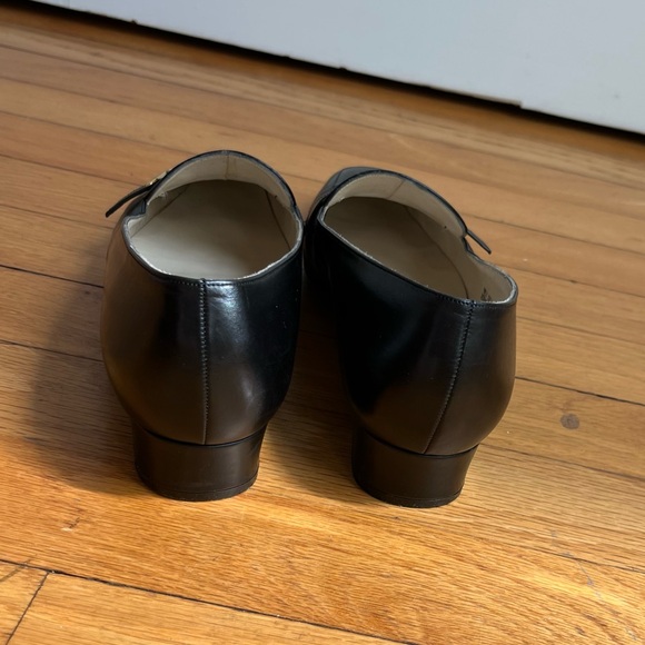 Vintage Bally Black Leather Loafers - Picture 6 of 11